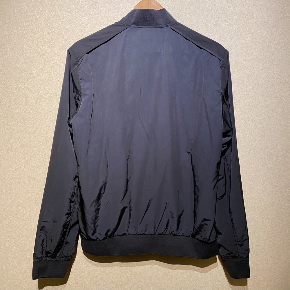 Men's Theory Brant Williston Bomber Jacket Medium - Picture 6 of 7